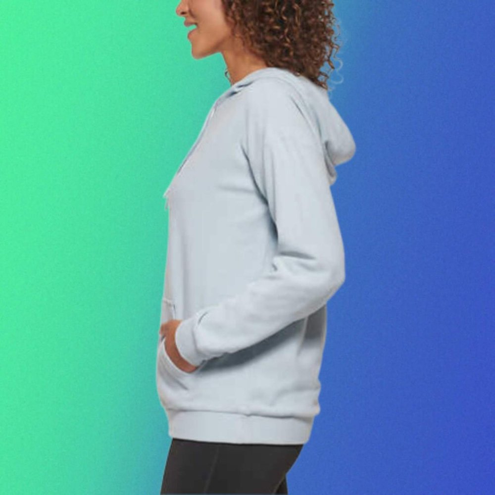 Marc New York Ladies' Super Soft Hoodie Blue NWT NEW